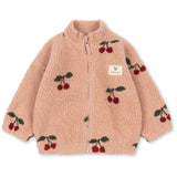 Konges Sløjd Ma Grande Cerise Blush Jody Bamse Jakke Grs