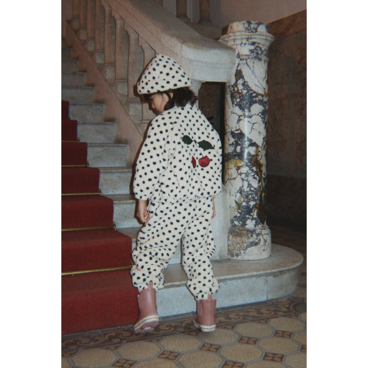 Konges Sløjd Dot Lumiere Jody Embroidery Bamse Jakke Grs