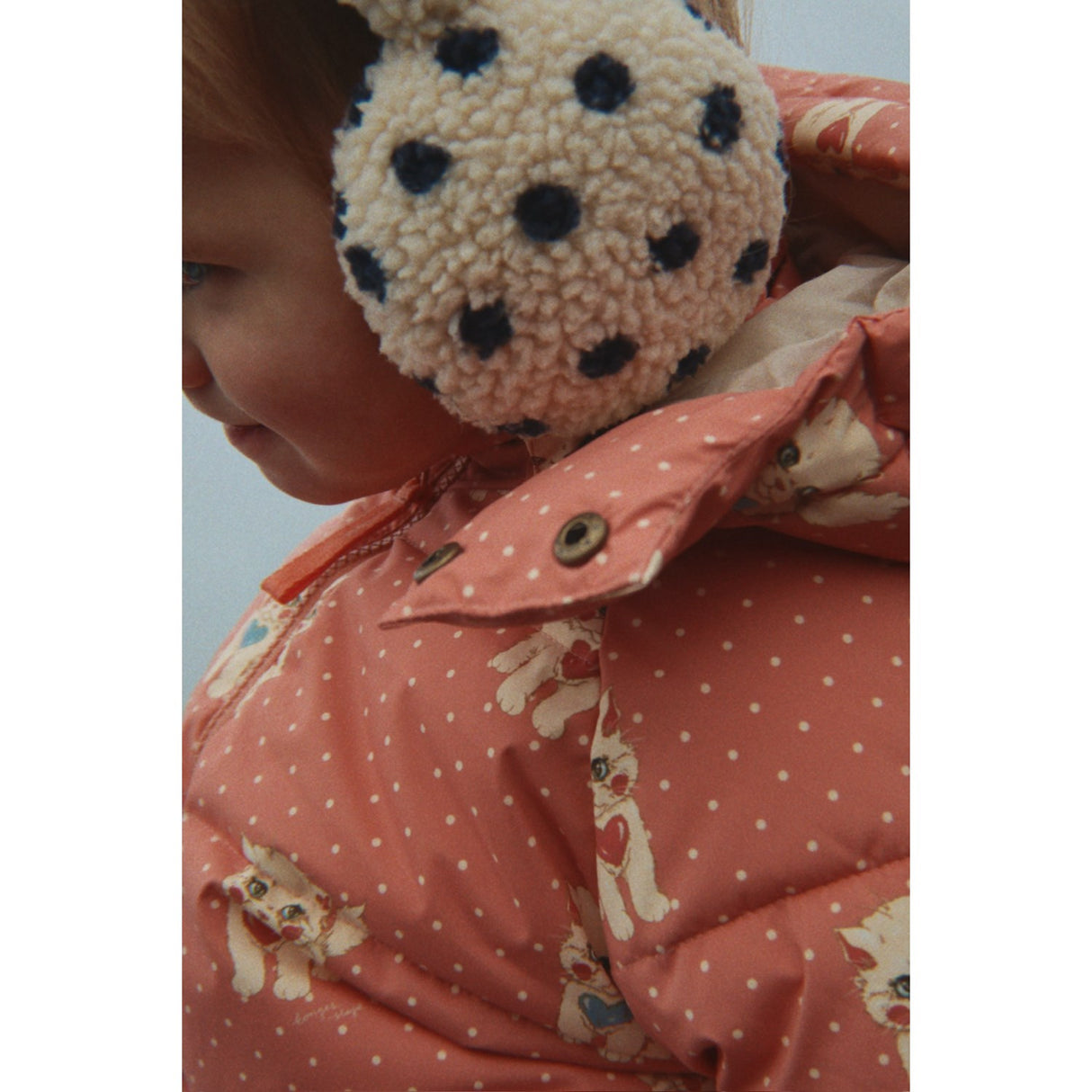 Konges Sløjd Dot Lumiere Jody Bamse Earmuffs Grs