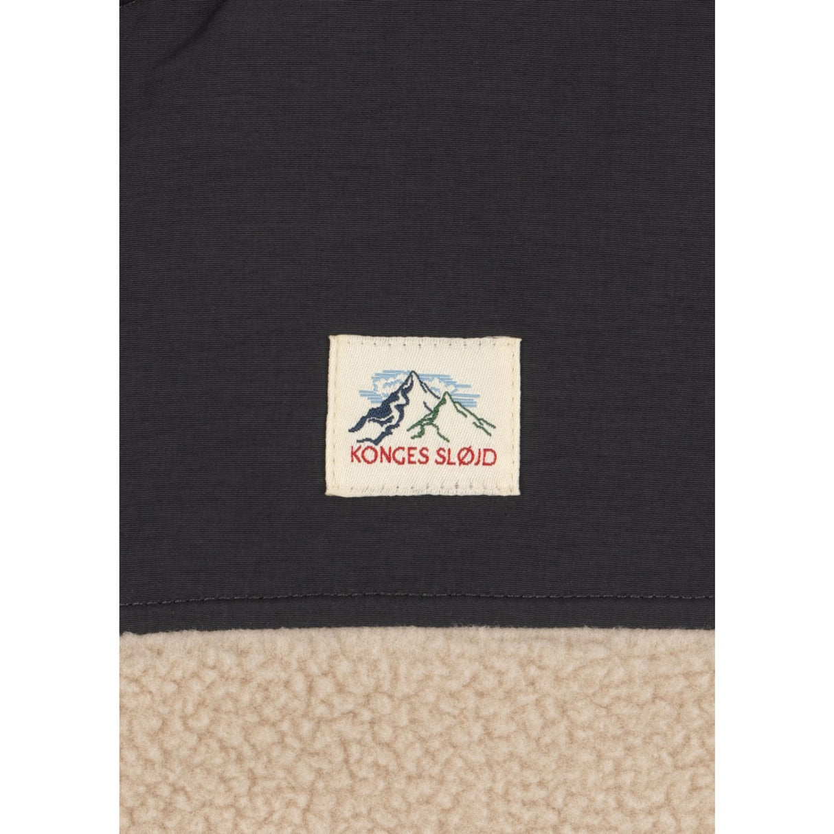 Konges Sløjd Oxford Tan Flynn Fleece Jakke Grs