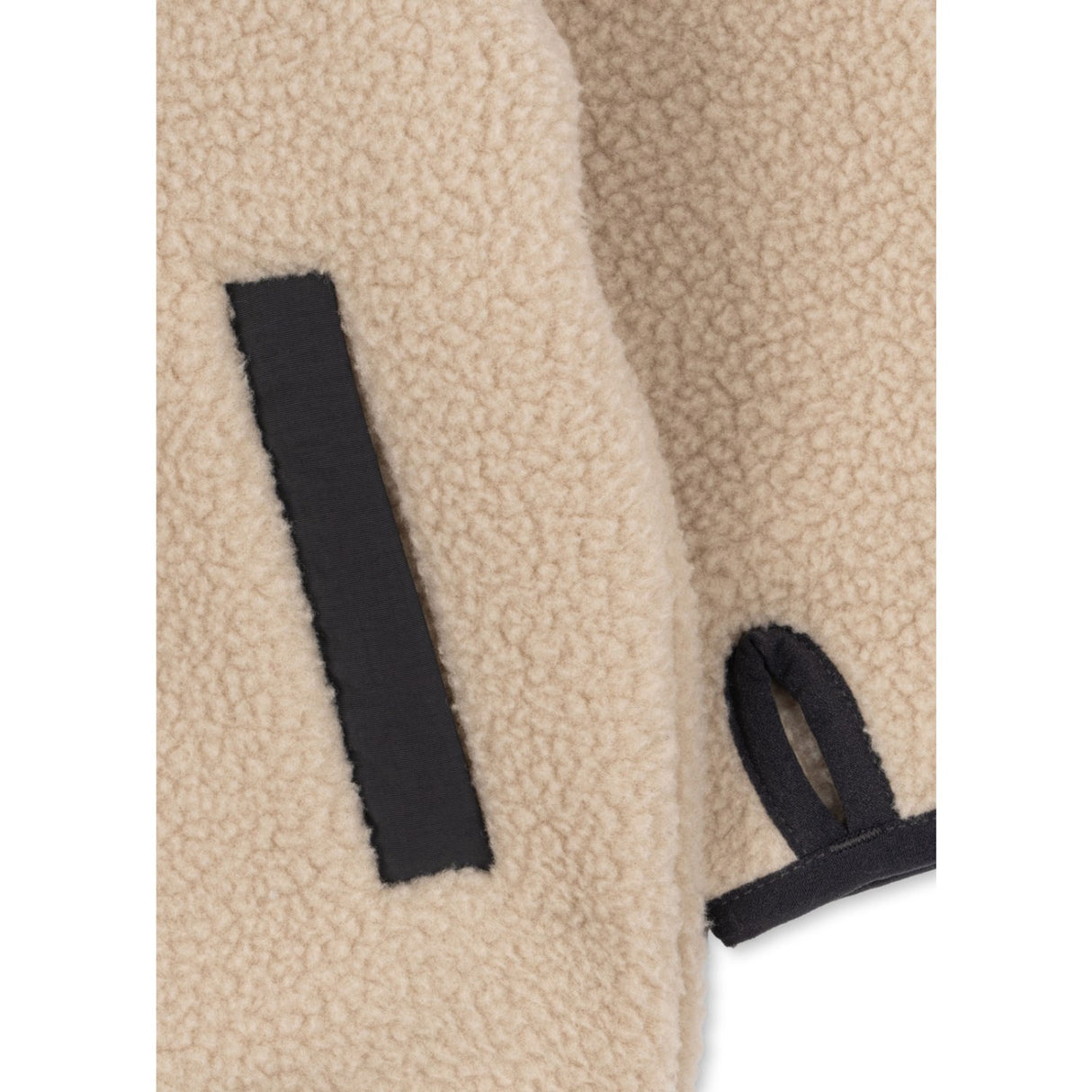 Konges Sløjd Oxford Tan Flynn Fleece Jakke Grs