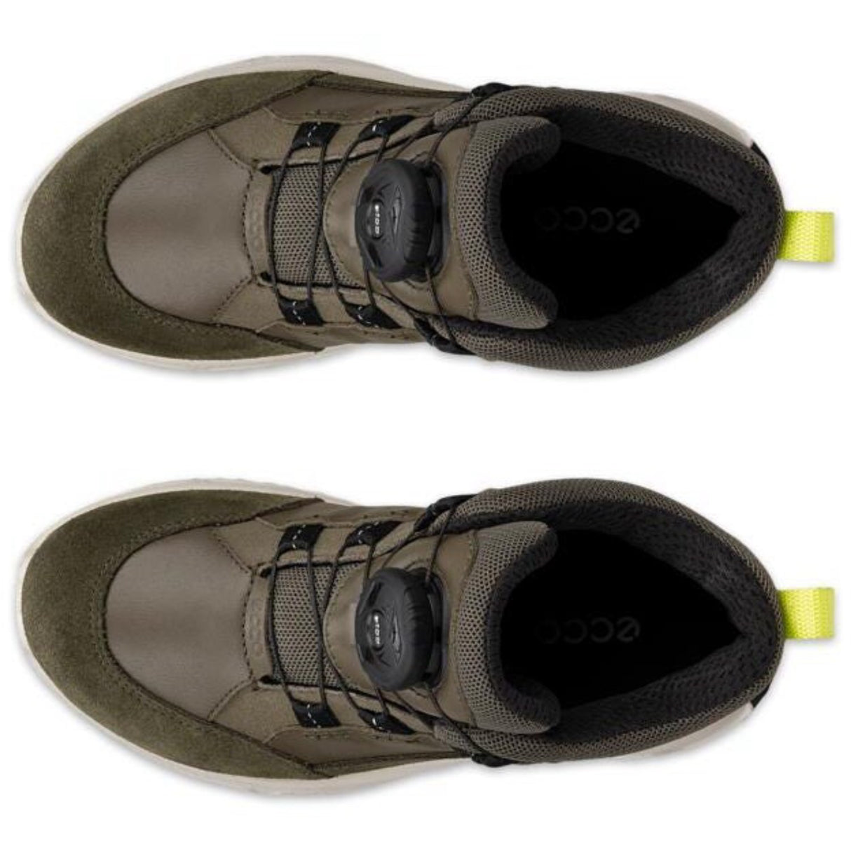 Ecco Tarmac/Lime Punch Receptor Xp K Atop Støvle