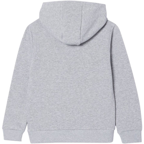 LACOSTE Argent Chine Heather Core Fleece Full Zip Hoodi