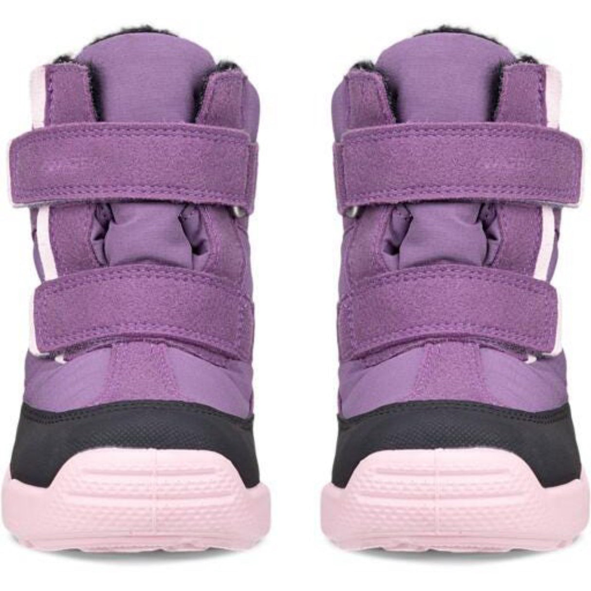 Ecco Black/Grape/Grape/Pale Lilac Urban Mini 2Xvelcro Støvle
