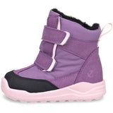 Ecco Black/Grape/Grape/Pale Lilac Urban Mini 2Xvelcro Støvle