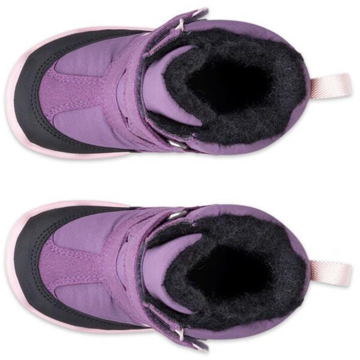 Ecco Black/Grape/Grape/Pale Lilac Urban Mini 2Xvelcro Støvle