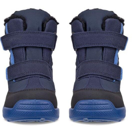 Ecco Black/Night Sky/Federal Blue Urban Mini 2Xvelcro Støvle