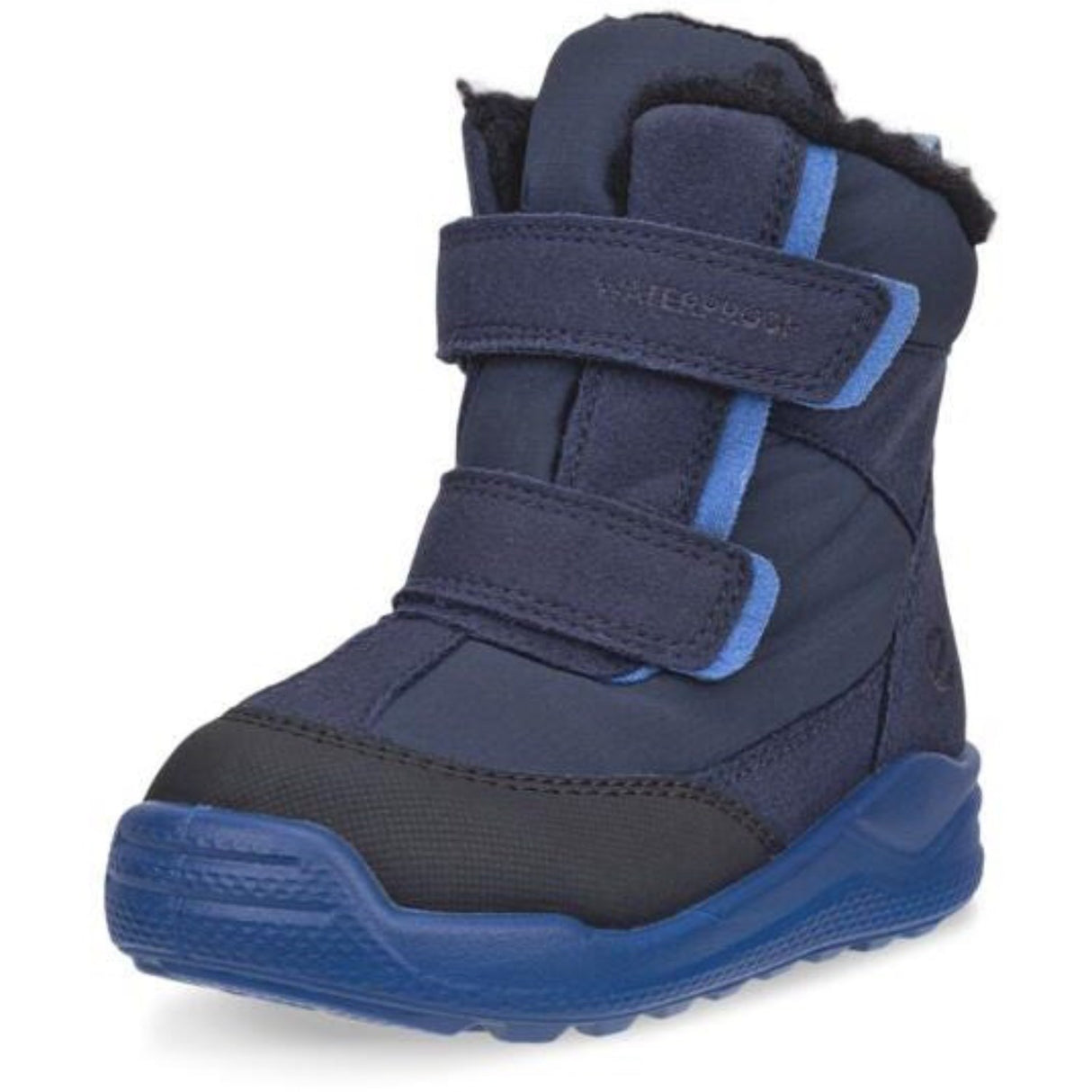 Ecco Black/Night Sky/Federal Blue Urban Mini 2Xvelcro Støvle