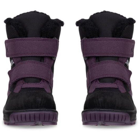 Ecco Black/Mauve/Black Biom Hike I Højt Vinterstøvler 2X