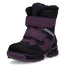 Ecco Black/Mauve/Black Biom Hike I Højt Vinterstøvler 2X