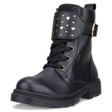 Ecco Black/Gold/Black Grainer K Wp Støvle