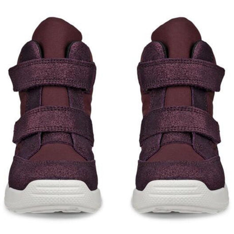 Ecco Vinterstøvle Night Shade Barolo/Fig Urban Mini I Højt 2S Gtx