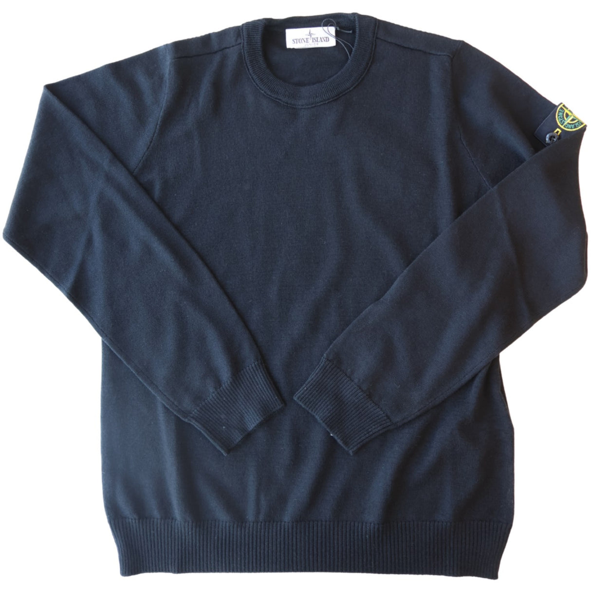 Stone Island Black Crew Neck