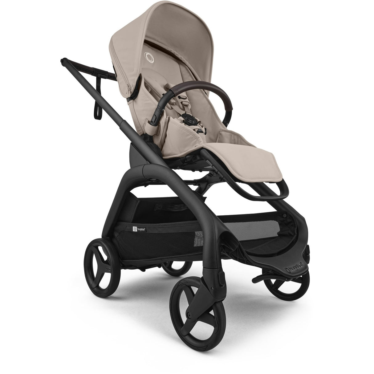 Bugaboo Dragonfly Plus Sæde Complete Black/Desert Taupe-Desert Taupe