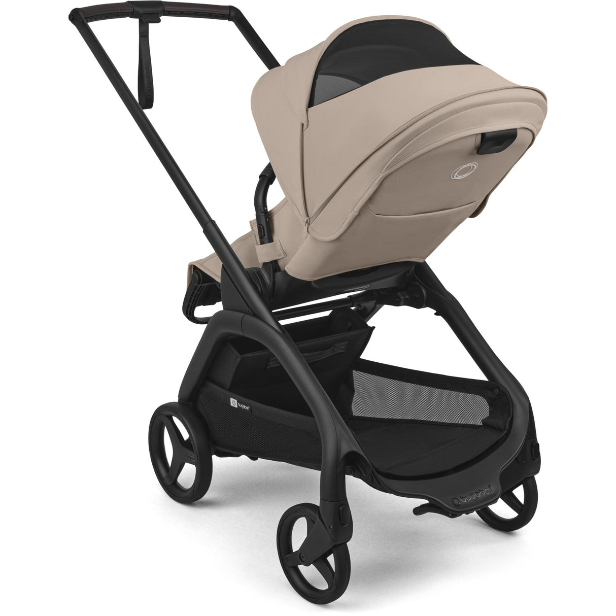 Bugaboo Dragonfly Plus Sæde Complete Black/Desert Taupe-Desert Taupe