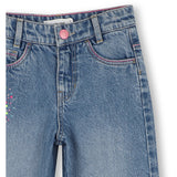 Billieblush Double Stone+Bleach Denim Trousers