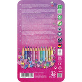 Faber Castell Sparkle Tinæske 12 Farveblyanter