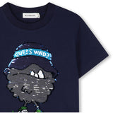 Billieblush Navy Kort Ærmer Tee-Shirt