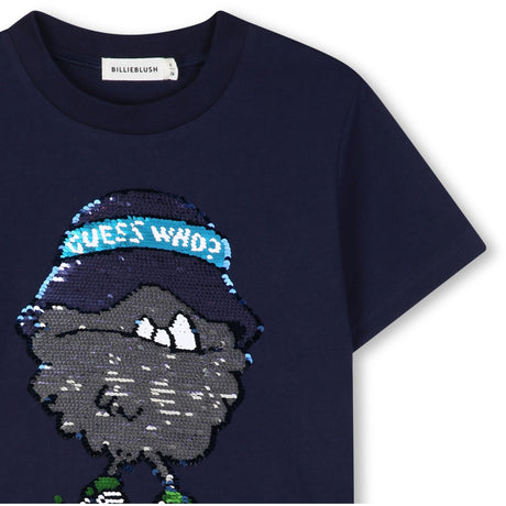 Billieblush Navy Kort Ærmer Tee-Shirt