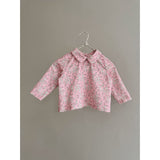 Lalaby Pink Flower Cord Oya Top Baby
