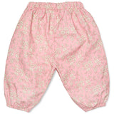 Lalaby Pink Flower Cord Pixi Bukser
