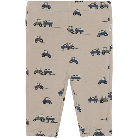 Minymo Feather Gray Bukser Aop Sweat