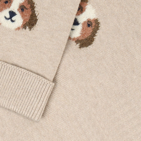 Minymo Beige Melange Bukser Strik
