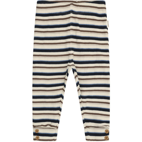 Minymo Dark Sapphire Bukser Y/D Rib
