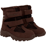 En Fant Chocolate Brown Støvler Velcro Tex