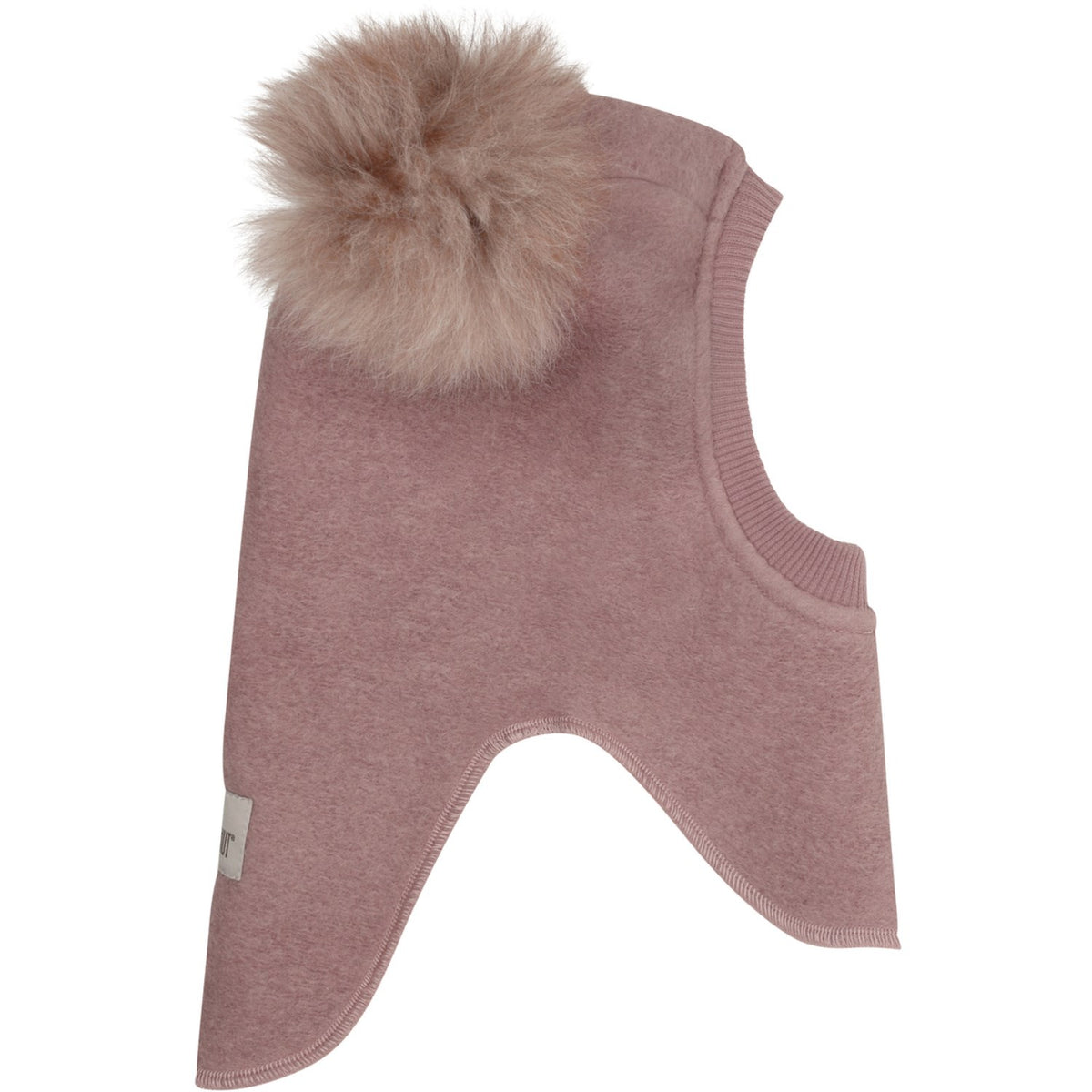 Huttelihut Deauville Mauve Elefanthue Uld Alpaca Pompoms