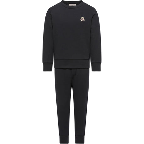Moncler Navy Knitwear Clothing Ensemble Sæt
