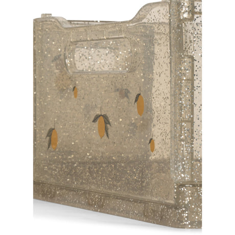 Konges Sløjd Sparkling Blue 2 Pak Glitter Opbevaring Box