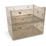 Konges Sløjd Sparkling Blue 2 Pak Glitter Opbevaring Box