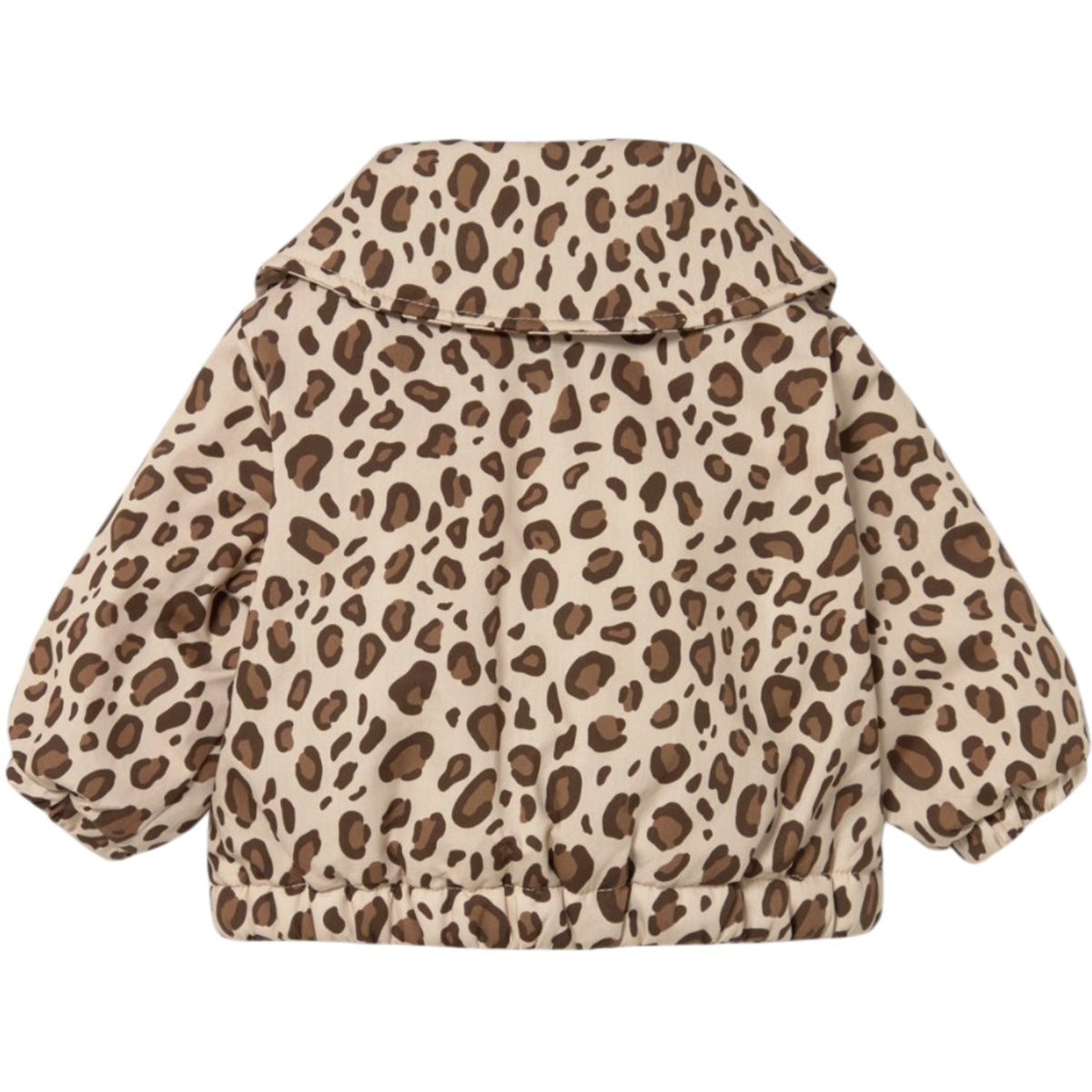 TinyCottons Dark Vanilla Animal Print Baby Vatteret Jakke