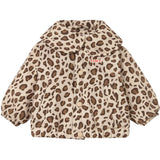 TinyCottons Dark Vanilla Animal Print Baby Vatteret Jakke