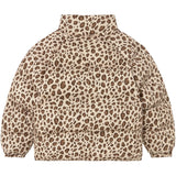 TinyCottons Dark Vanilla Animal Print Kort Vatteret Jakke