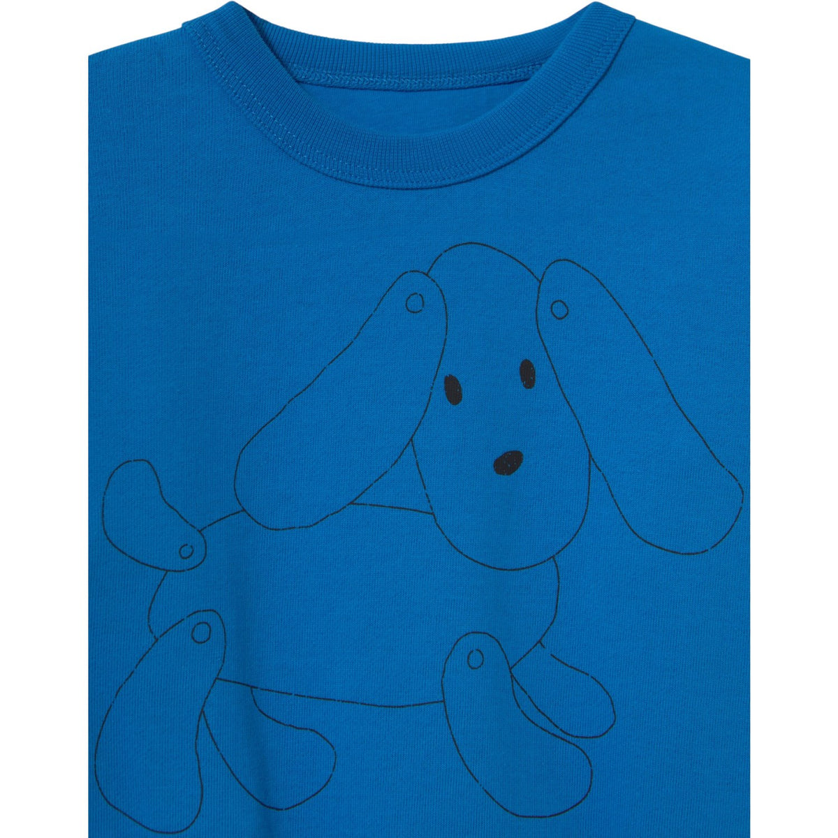 TinyCottons Blue Dog Graphic Sweatshirt