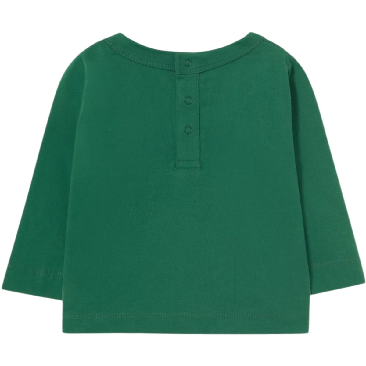TinyCottons Dark Green Two Dogs Graphic Baby Tee