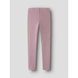 Name It Lilas Nkfdavina Solid Swe Leggings Bru N Noos