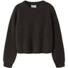 Name It Chocolate Plum Nkfholly Ls Boxy Kort Strik Noos