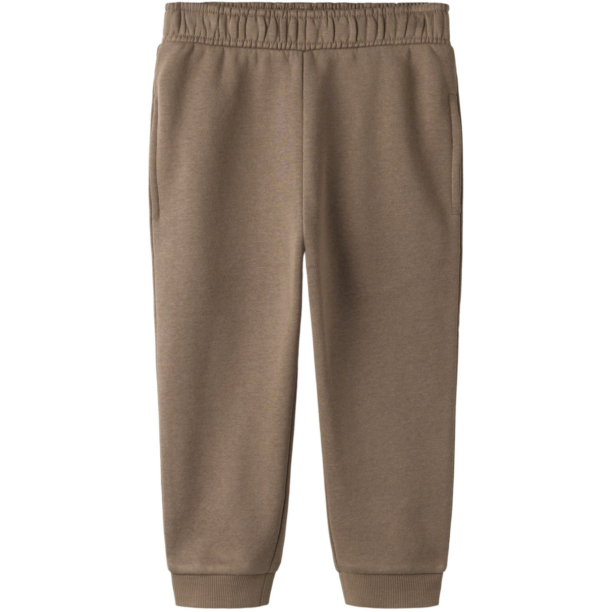 Name It Brown Lentil Nmnriley Rlx Sweat Bukser Bru Noos