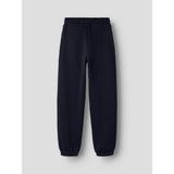 Name It Dark Sapphire Bright White Print Nkmrio Rlx Sweat Bukser Bru Noos