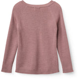 COPENHAGEN COLORS Winter Rose Merino Classic Rib Bluse