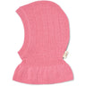 COPENHAGEN COLORS Blossom Pink Merino Rib Strikket Elefanthue