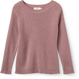 COPENHAGEN COLORS Winter Rose Merino Classic Rib Bluse