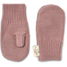 COPENHAGEN COLORS Winter Rose Merino Uld Strikket Vanter
