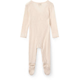 COPENHAGEN COLORS Cream Lt. Strikket Pointelle Cross-Over Full Body