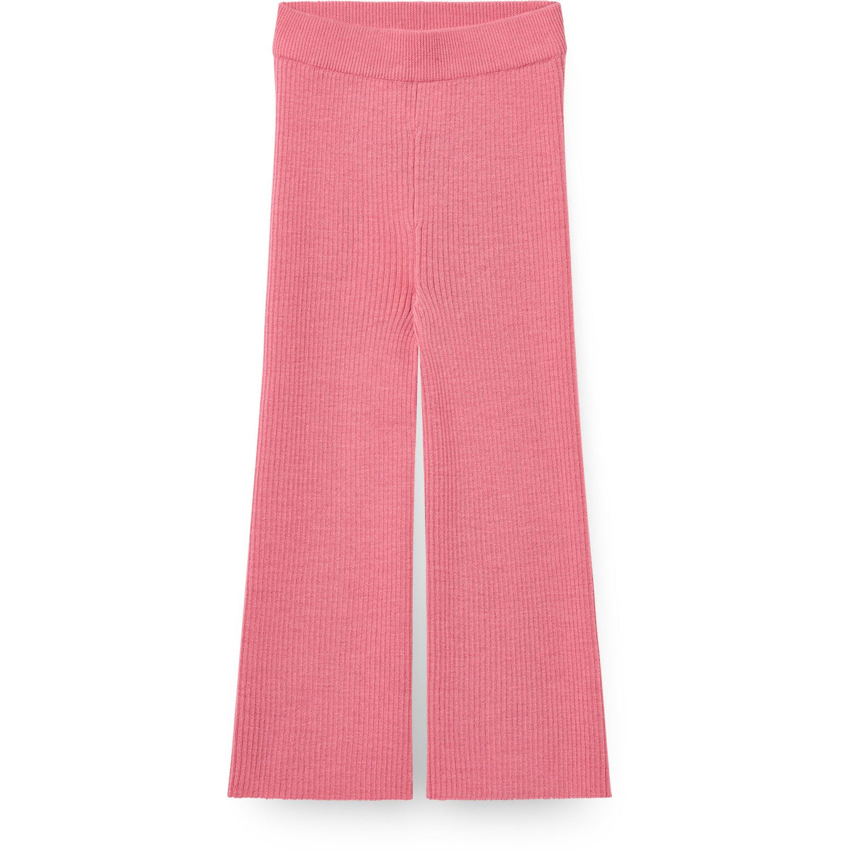 COPENHAGEN COLORS Blossom Pink Merino Wide Rib Bukser