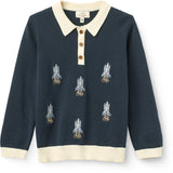 COPENHAGEN COLORS Navy Rocket Comb. Polo M/ Embroidery