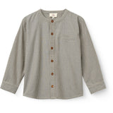 COPENHAGEN COLORS Endless Sky/ Brown Check Comb Check Skjorte M/ Placket